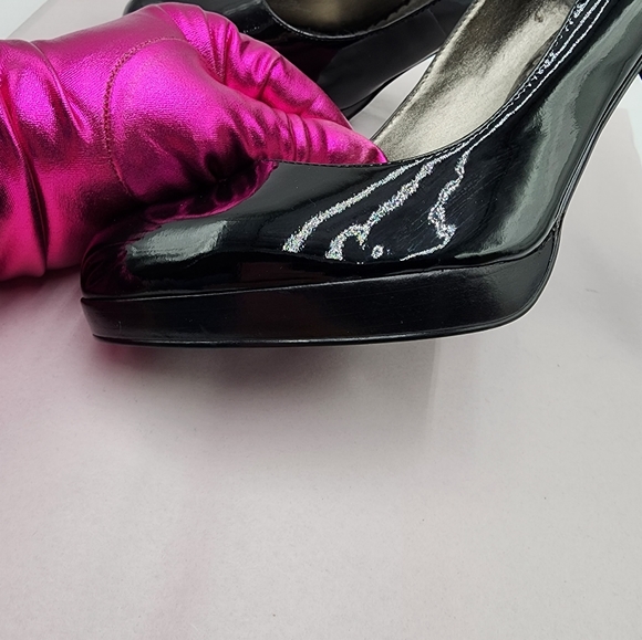 Jessica Simpson Patent Leather Platform Heel Size 8.5 - Picture 14 of 14